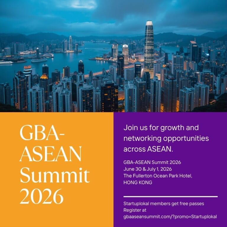 GBA-ASEAN Summit 2026 – Free Delegate Passes for Startuplokal Members